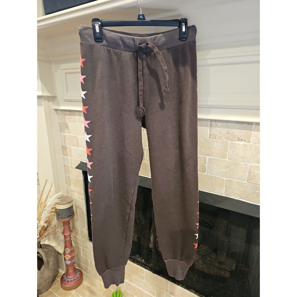 Wild Fox Chocolate Sweatpant Size Large 30/27 - Picture 1 of 5